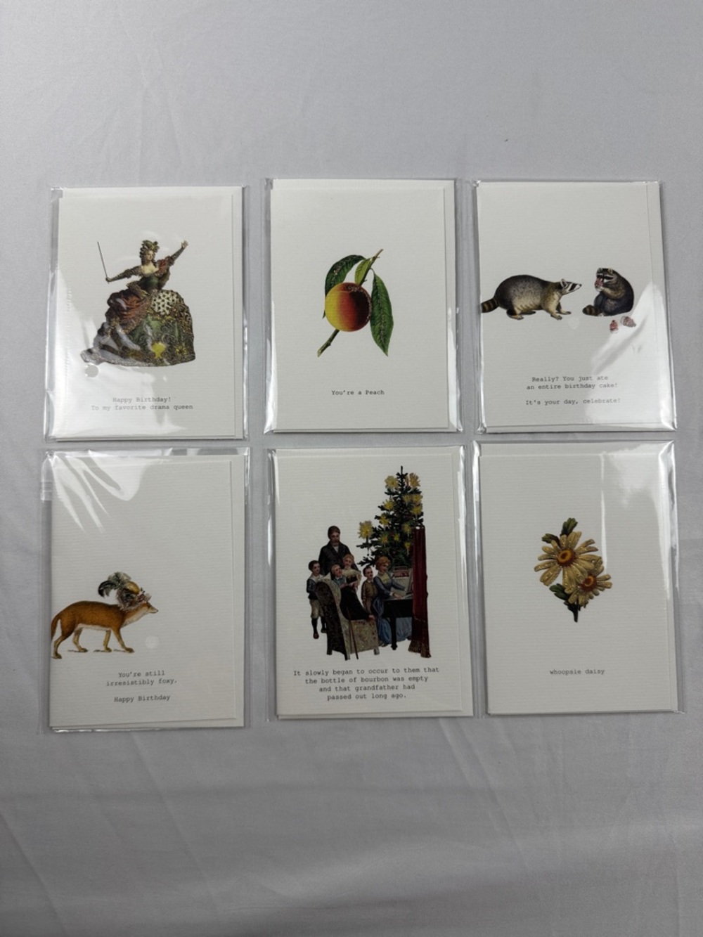 Tokyomilk Greeting Cards Set of 6 Assorted Margot Elena Tokyo Milk